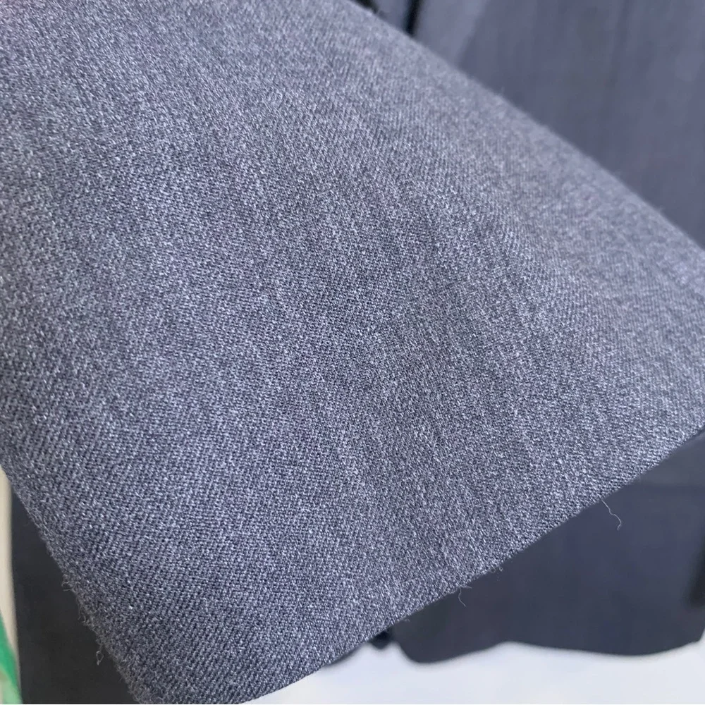 Banana Republic Mens Wool Gray Blazer Jacket Size 46R